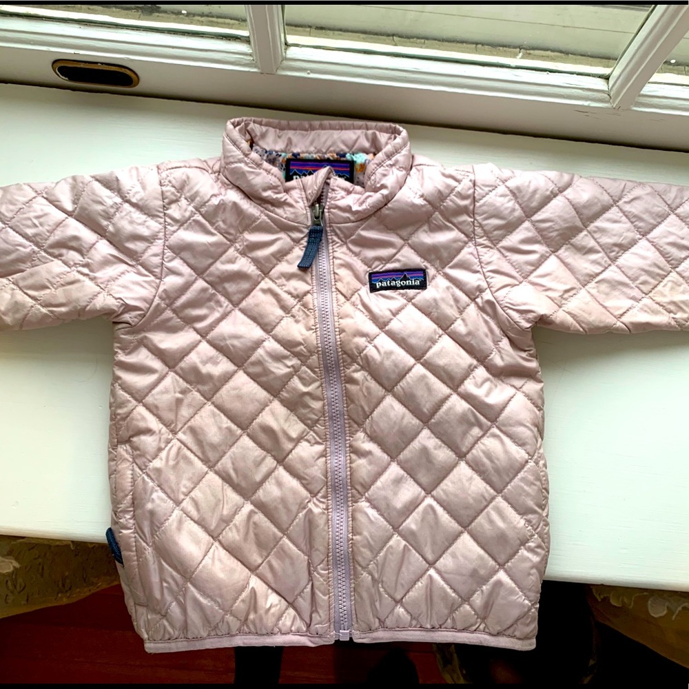 Toddler girls Patagonia puffer jacket 2T